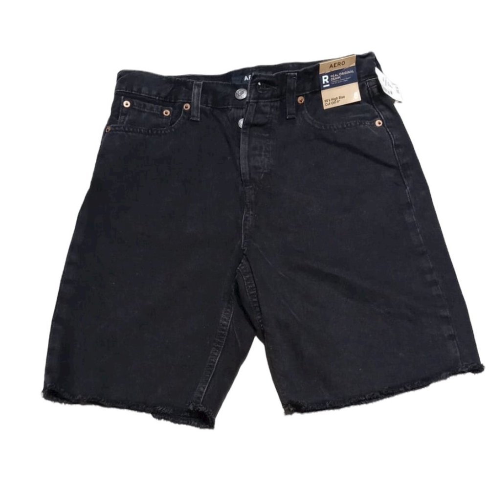 Aero 90s High Rise Cutoff 9" Button Fly NEW 8